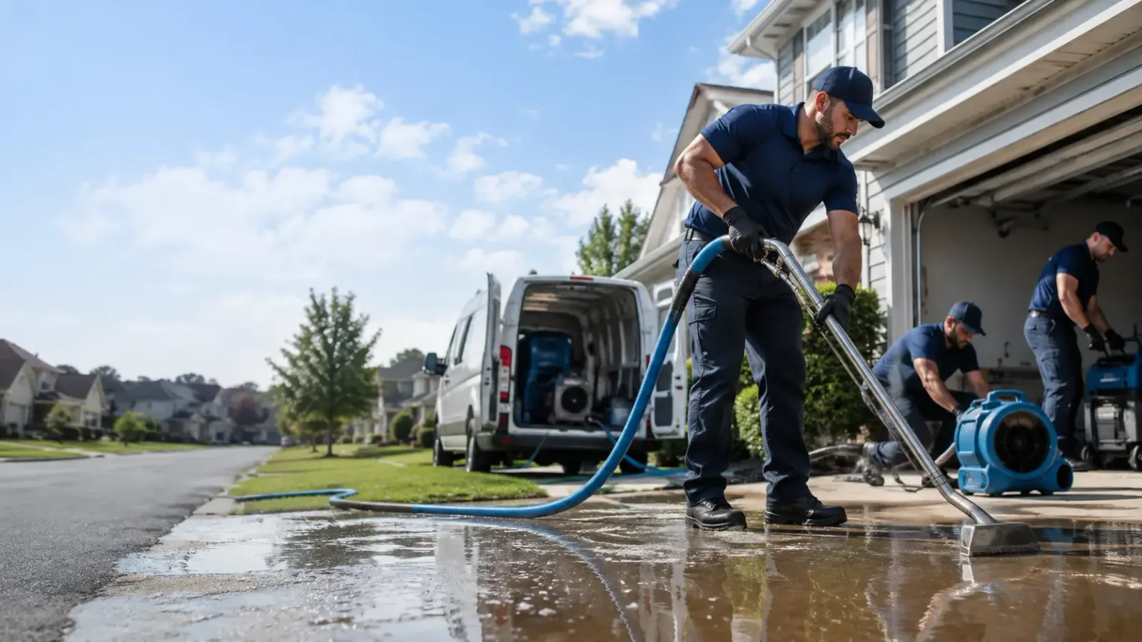 Flood Damage Restoration in Hunter, OK
